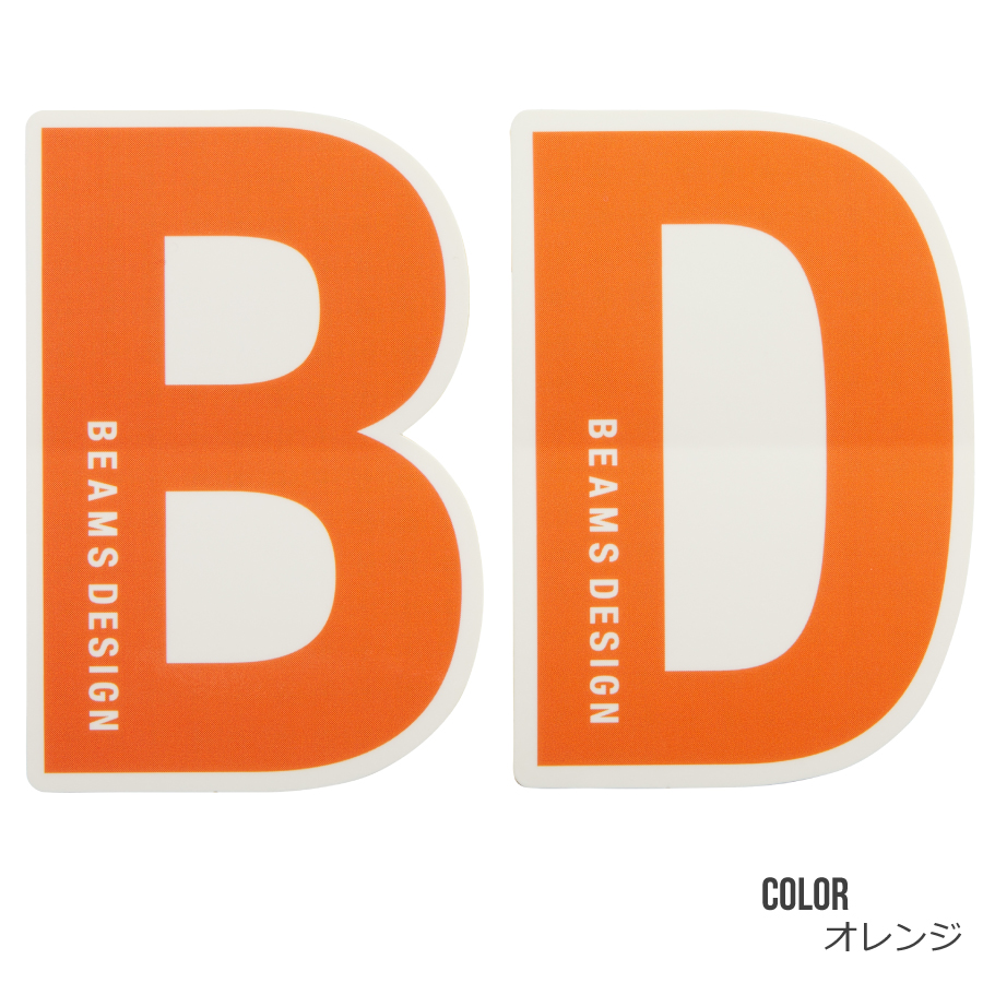 BEAMS DESIGN（ビームス デザイン）トランクラベル　ＢＤステッカー