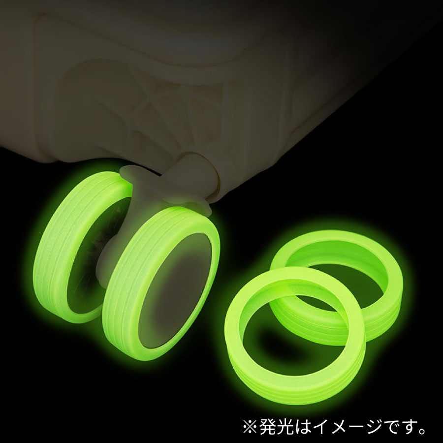 gowell（ゴーウェル）蓄光キャスターカバー ｜8個セット