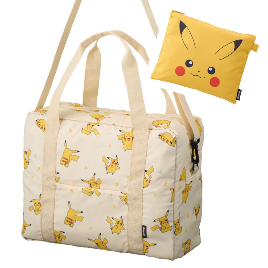 ポケモン ポーチにしまえるキャリーオンバッグ｜23L ピカチュウ
