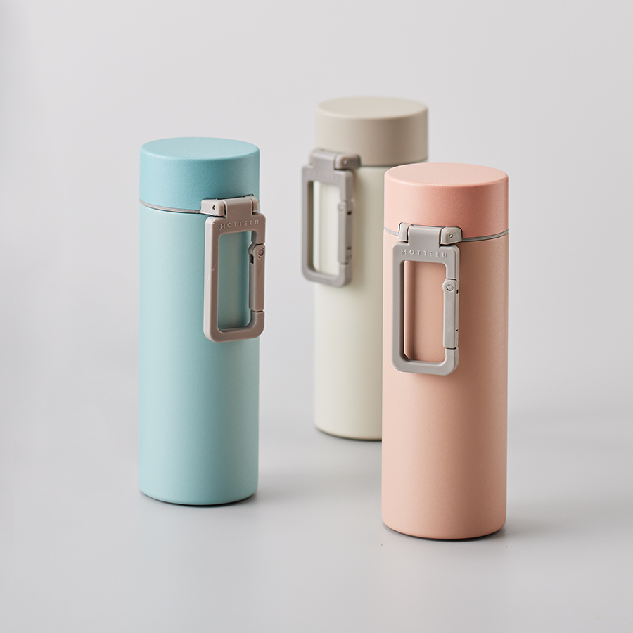 MOTTERU(モッテル)カラビナハンドルサーモボトル250ml ver.2
